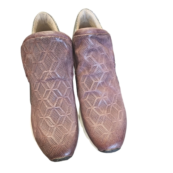 Miz Mooz Canarsie Wedge Sneakers Plum Womens - Picture 5 of 7